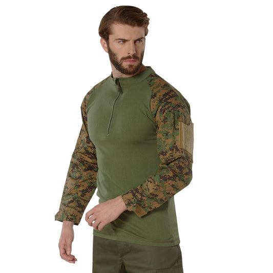 Rothco 1/4 Zip Tactical Combat Shirt