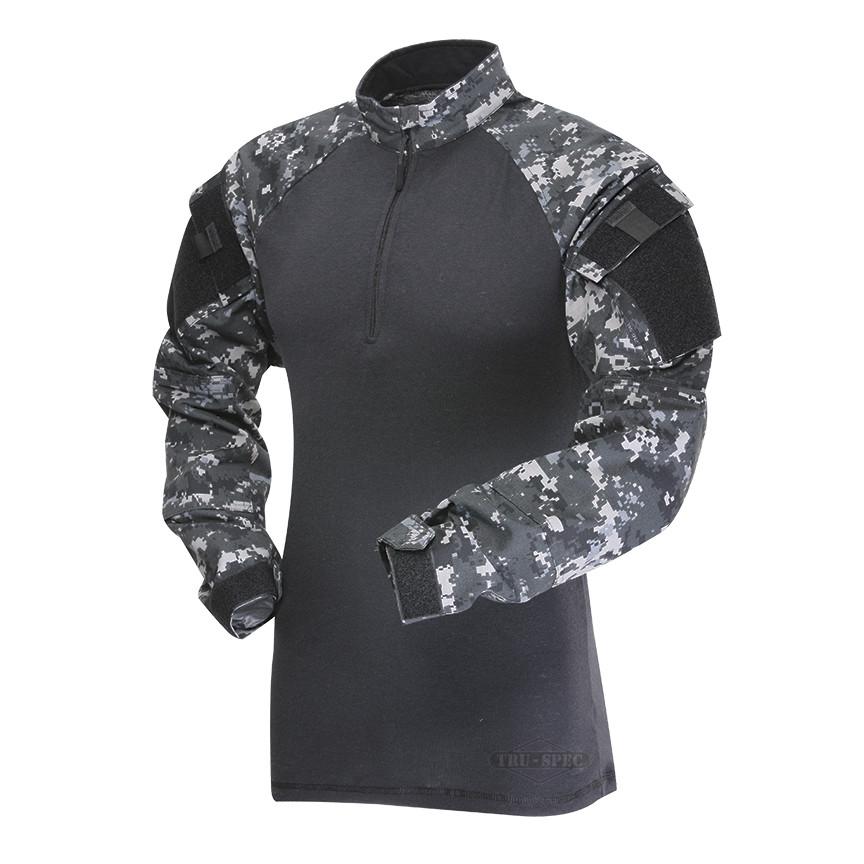 Shirts & Tops - Tru-Spec 1/4 Zip Combat Shirt (Poly/Cotton)
