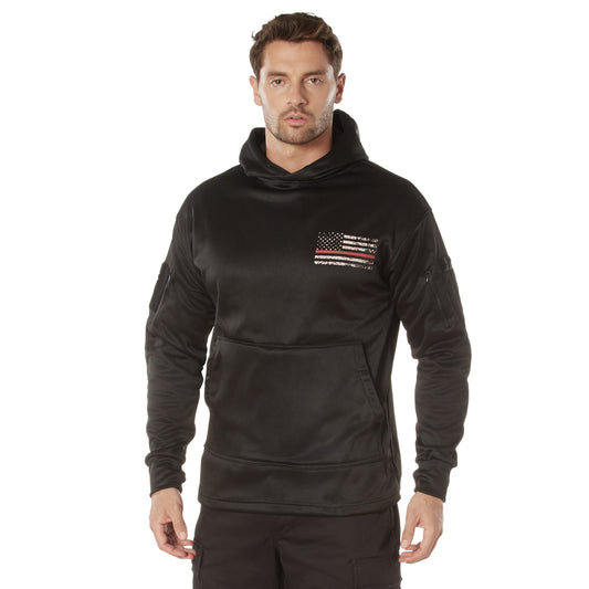 Rothco Concealed Carry Thin Red Line Hoodie