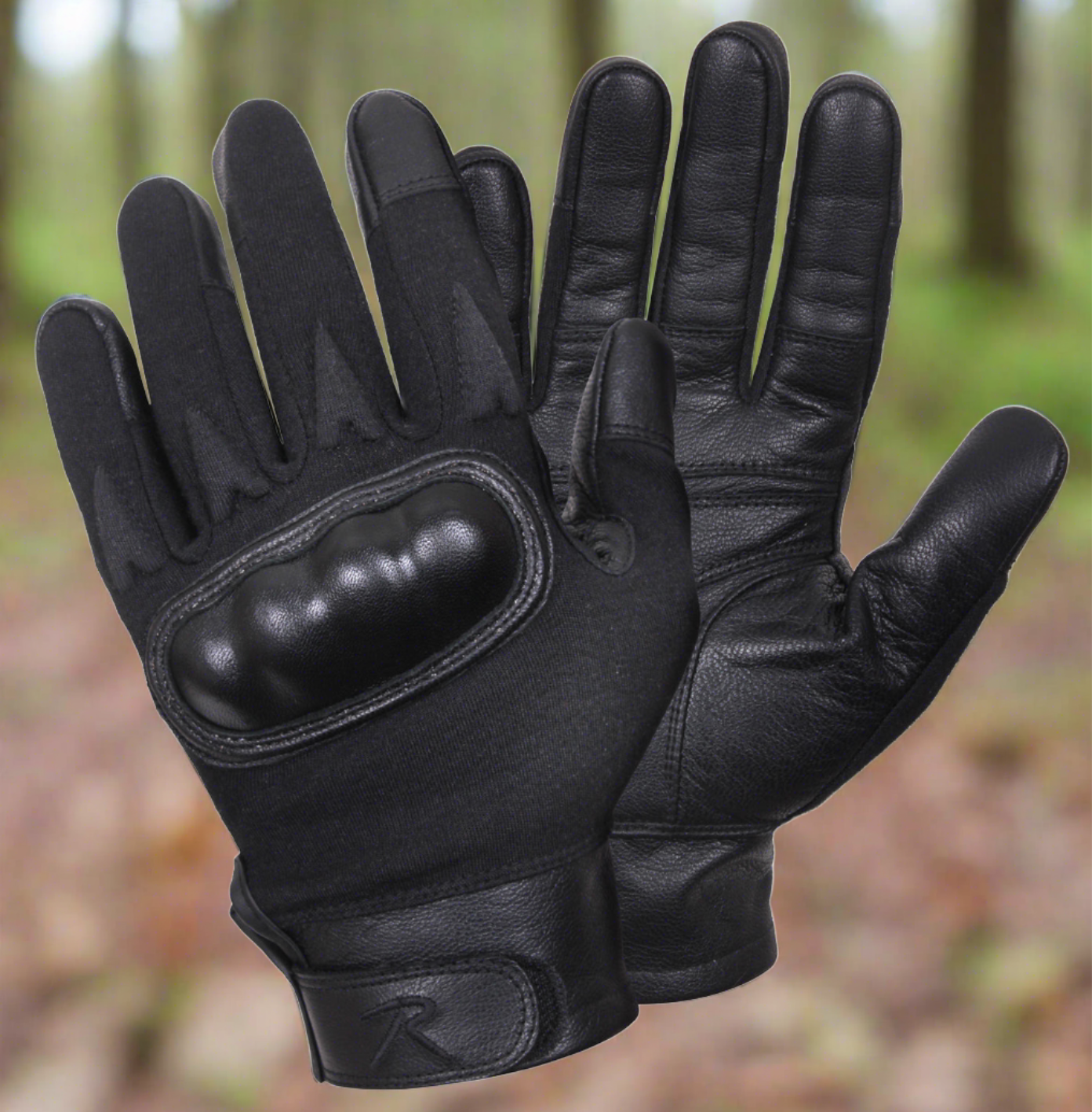 Hard Knuckle Gloves - Rothco Hard Knuckle Cut And Fire Resistant Gloves