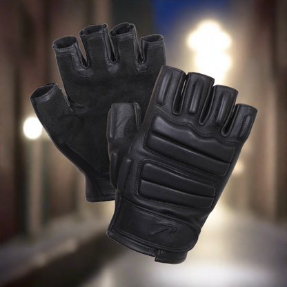 Tactical Gloves - Rothco Fingerless Padded Tactical Gloves