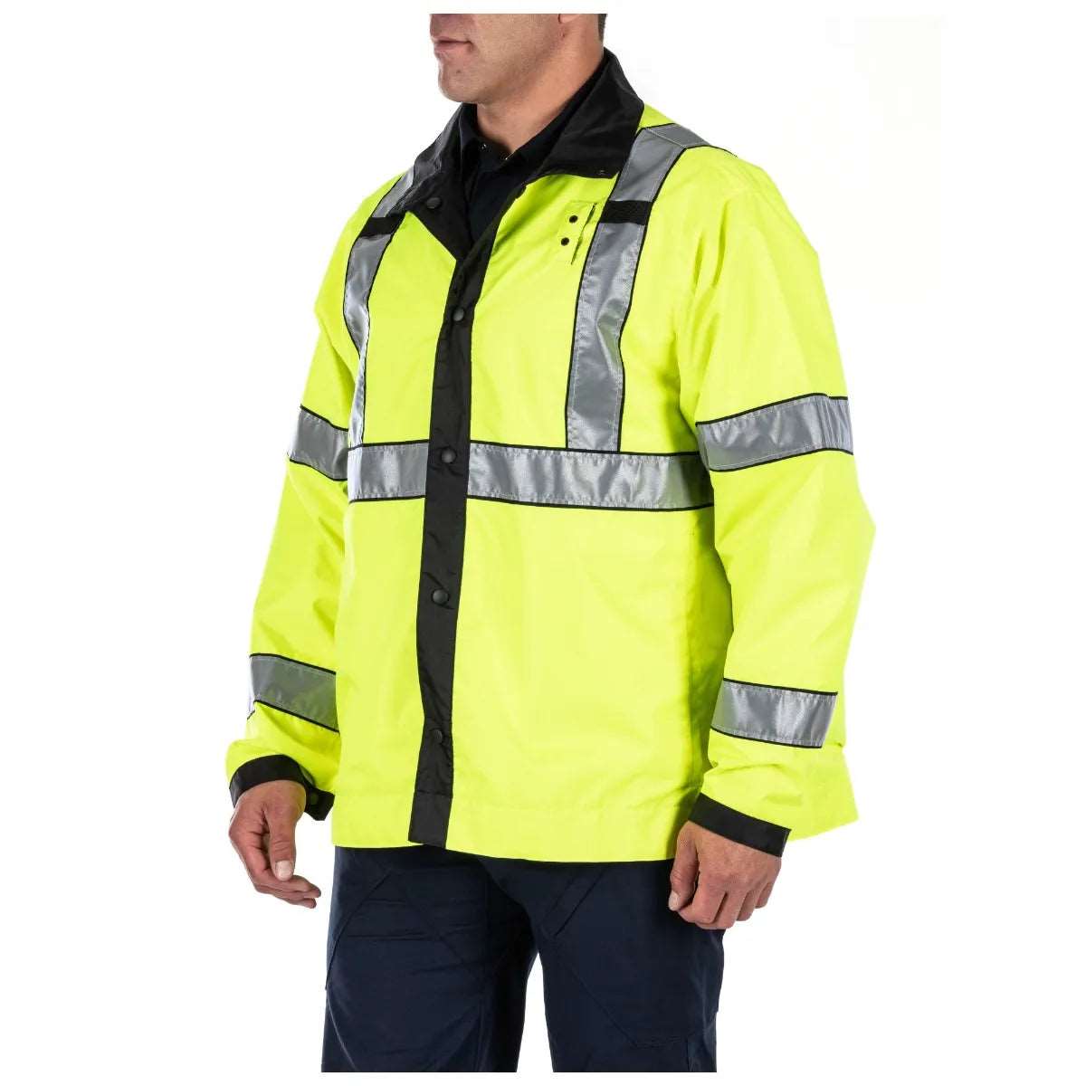 Outerwear - 5.11 Tactical Long Reversible Hi-Vis Rain Coat