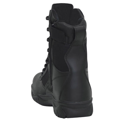 Rothco Forced Entry Tactical Boot With Side Zipper & Composite Toe   8 Inch