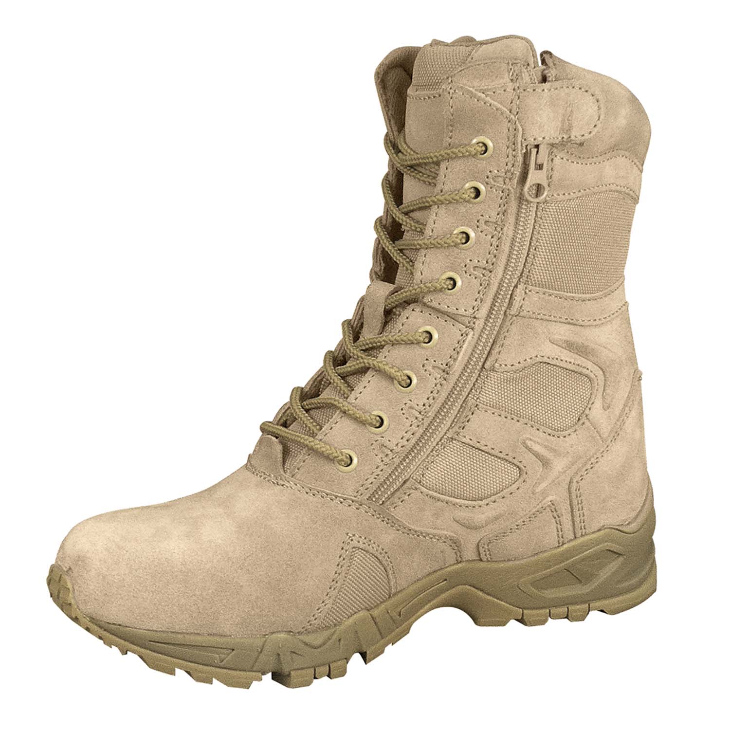 Boots - Rothco Forced Entry Deployment Boots With Side Zipper