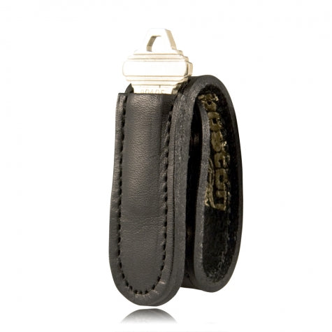 Boston Leather Belt Keeper With Key Slot-Tac Essentials