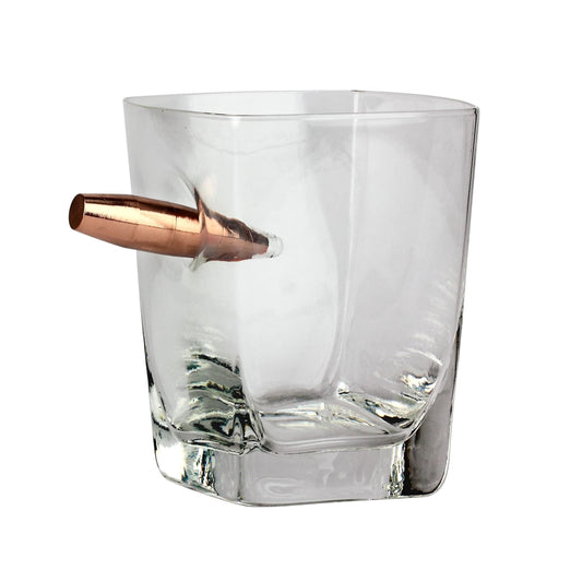 Caliber Gourmet Last Man Standing - Whiskey Glass w/ Bullet-Tac Essentials