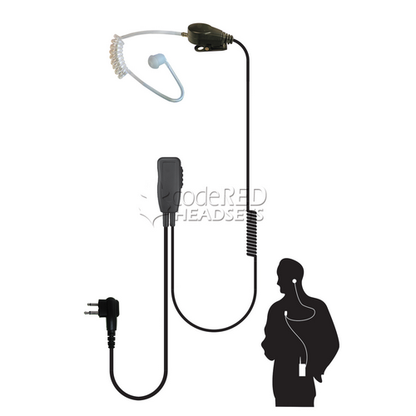 Radio Accessories - Code Red Headsets Recruit Single Wire Microphone