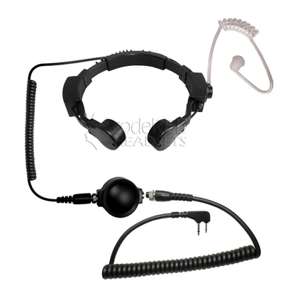 Radio Accessories - Code Red Headsets Assault Tactical Dual-Throat Microphone