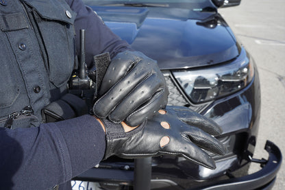 Damascus Premium Leather Driving Gloves-Tac Essentials