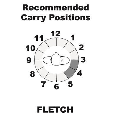 Galco Gunleather Fletch High Ride Belt Holster-Tac Essentials