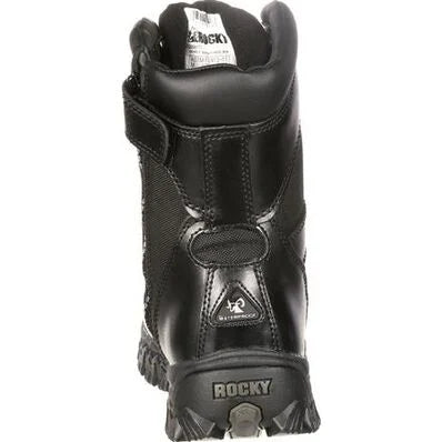 Rocky Alpha Force Zipper Waterproof Public Service Boots