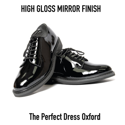 Rothco Uniform Hi Gloss Oxford Dress Shoe