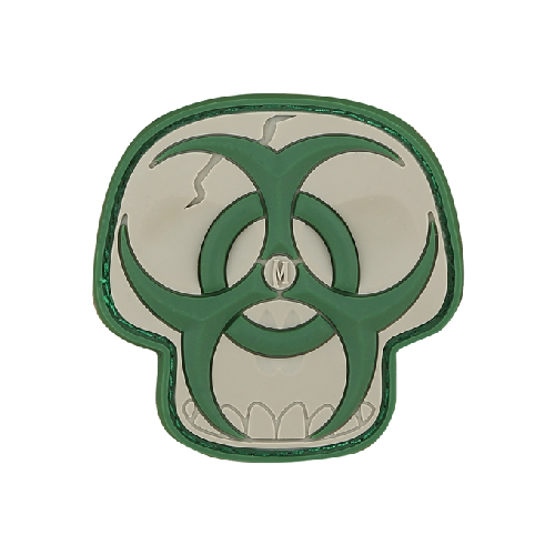Morale Patches - Maxpedition Biohazard Skull Morale Patch
