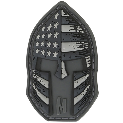 Morale Patches - Maxpedition Stars And Stripes Spartan Helmet Morale Patch