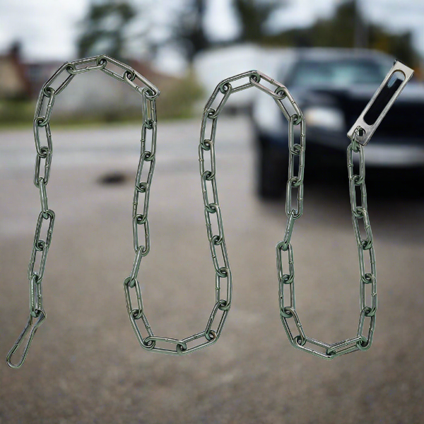 Restraints - Peerless Handcuff Company 60" Nickel Security Chain