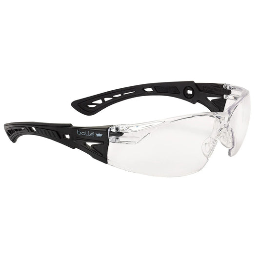 Bollé RUSH+ BSSI Safety Glasses - Clear Lens-Tac Essentials