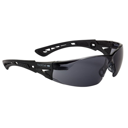 Bollé Rush+ Small BSSI Safety Glasses- Smoke Lens-Tac Essentials