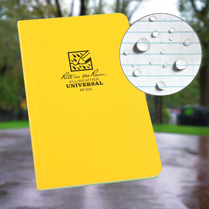 Notepads & Clipboards - Rite In The Rain Soft Cover Side-Bound Book (4.625'' X 7.25'')