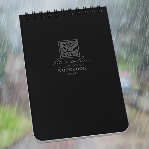 Notepads & Clipboards - Rite In The Rain Top Spiral Notebook - 4 X 6