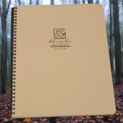 Notepads & Clipboards - Rite In The Rain Side Spiral Notebook - 8.75" X 11"