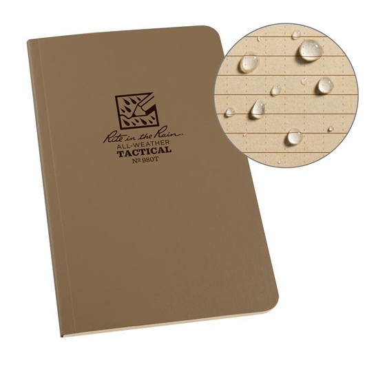 Notepads & Clipboards - Rite In The Rain Field Book - Tan