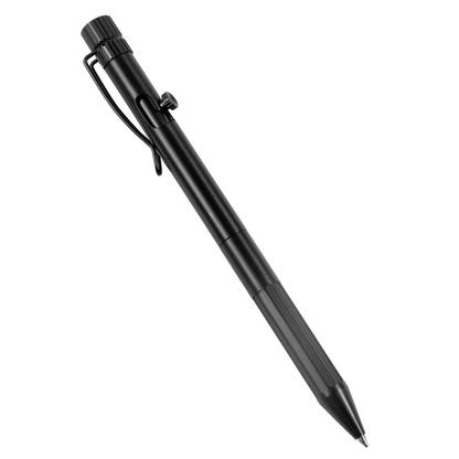 Notepads & Clipboards - Rite In The Rain Bolt-Action Pen - Black W/ Black Ink