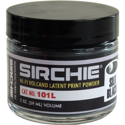 Sirchie Silk Black Fingerprint Powder (2 oz)