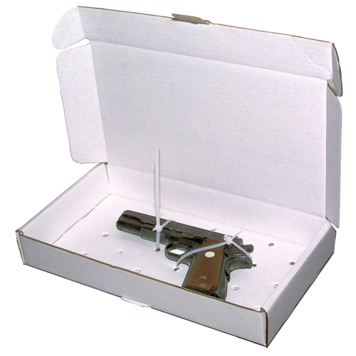 Sirchie Gun Evidence Boxes (14 3/4'' x 7 7/8'' x 2 1/4'') - Set of 25