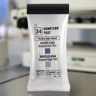 Narcotics - Sirchie NARK II Hemp/CBD Screening Test