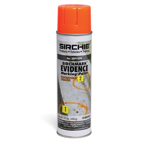 Evidence Collection - Sirchie Fluorescent Sirchmark Evidence Marking Paint (Orange)