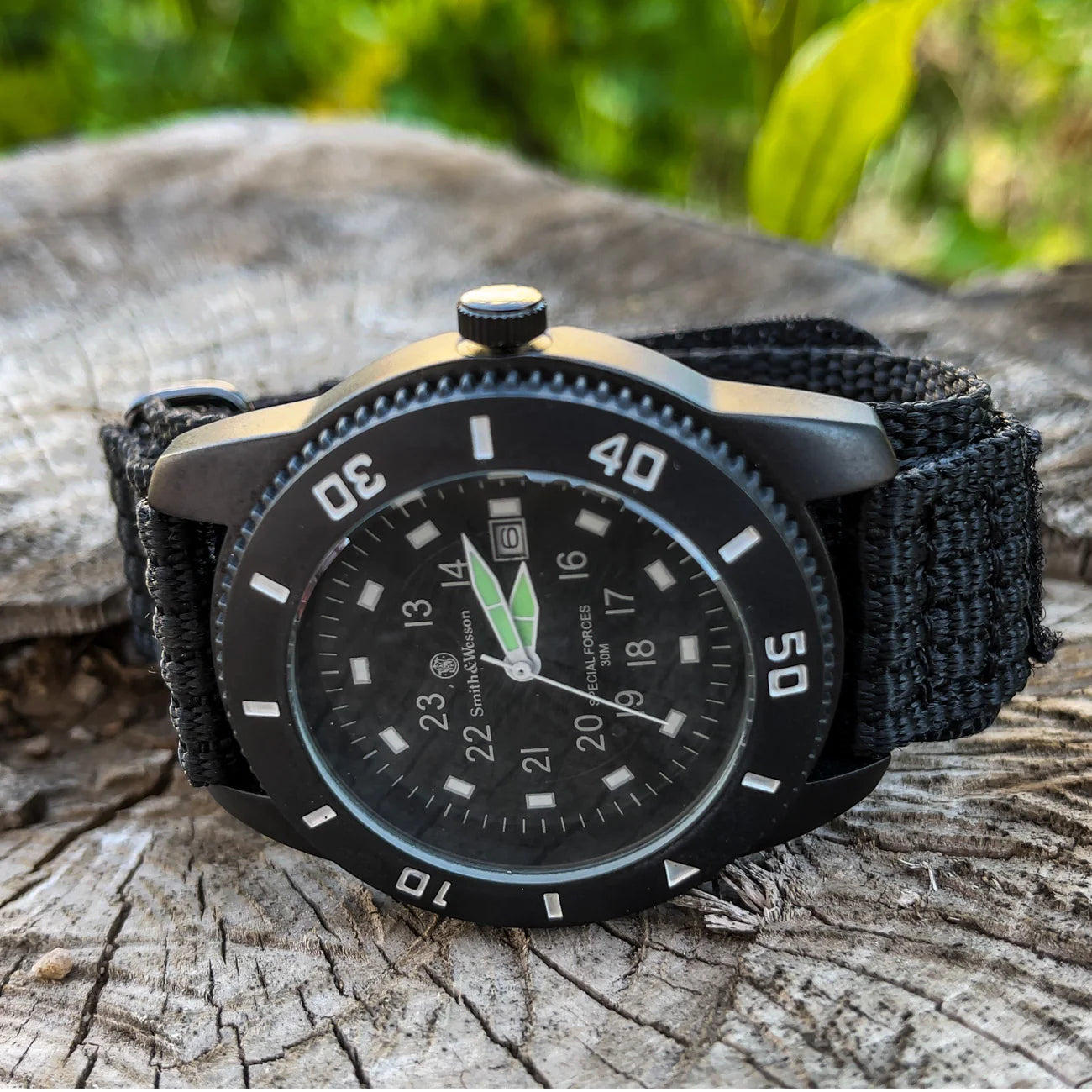 Smith & Wesson Commando Watch w/ Nylon Wristband