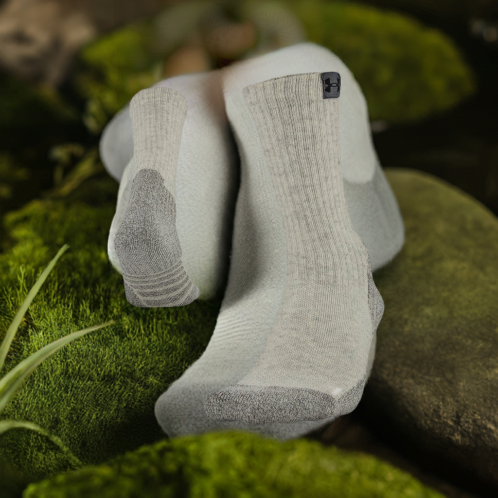 Socks & Accessories - Under Armour Hitch Cushion Mid-Crew Boot Socks