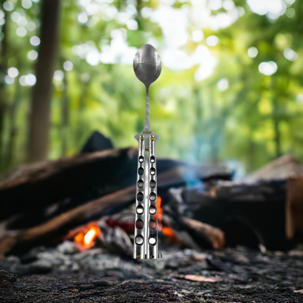 Gifts For Police, Fire & Military - Caliber Gourmet Butterfly Spoon