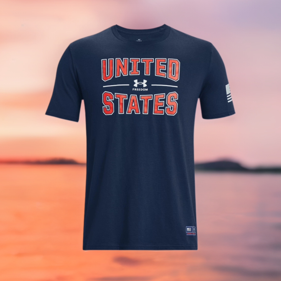 Short Sleeve - Under Armour Freedom United States T-Shirt