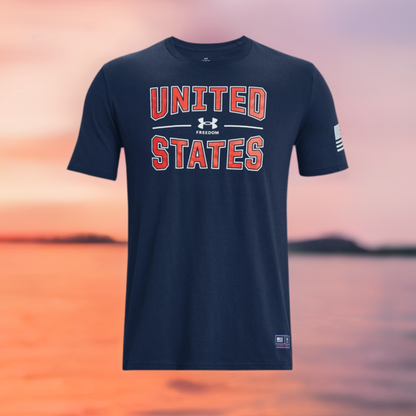 Short Sleeve - Under Armour Freedom United States T-Shirt