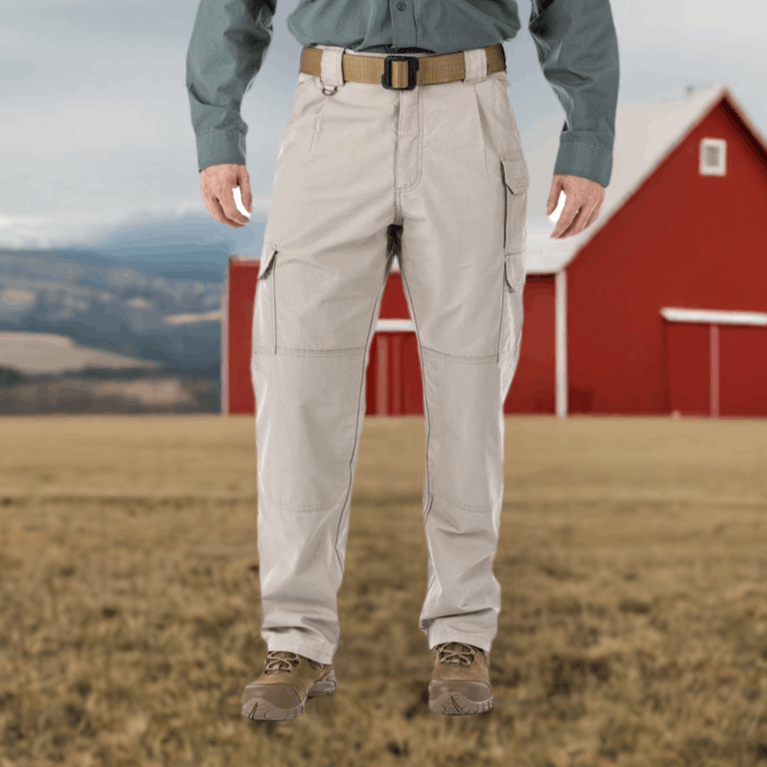Pants - 5.11 Tactical Cotton Canvas Pants - Khaki