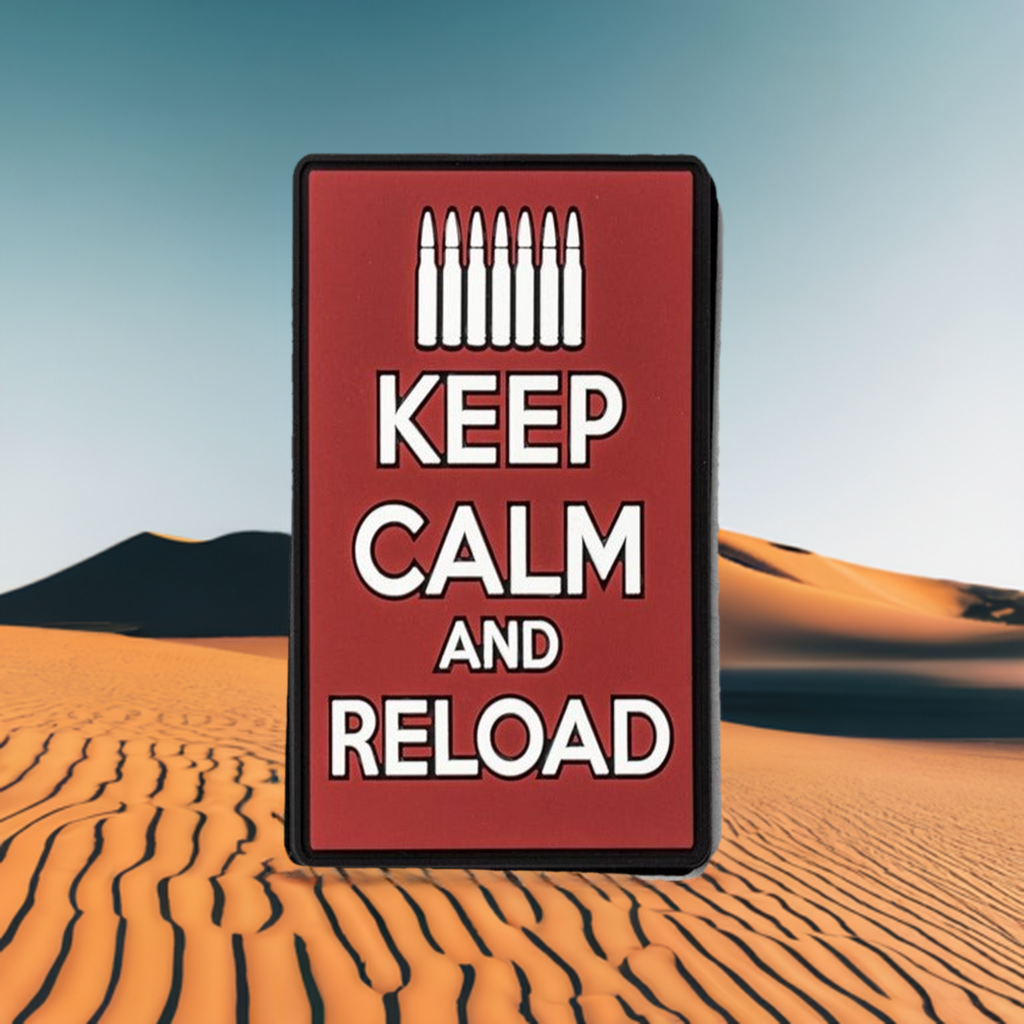 Clothing Accessories - Voodoo Tactical Keep Calm And Reload Morale Patch