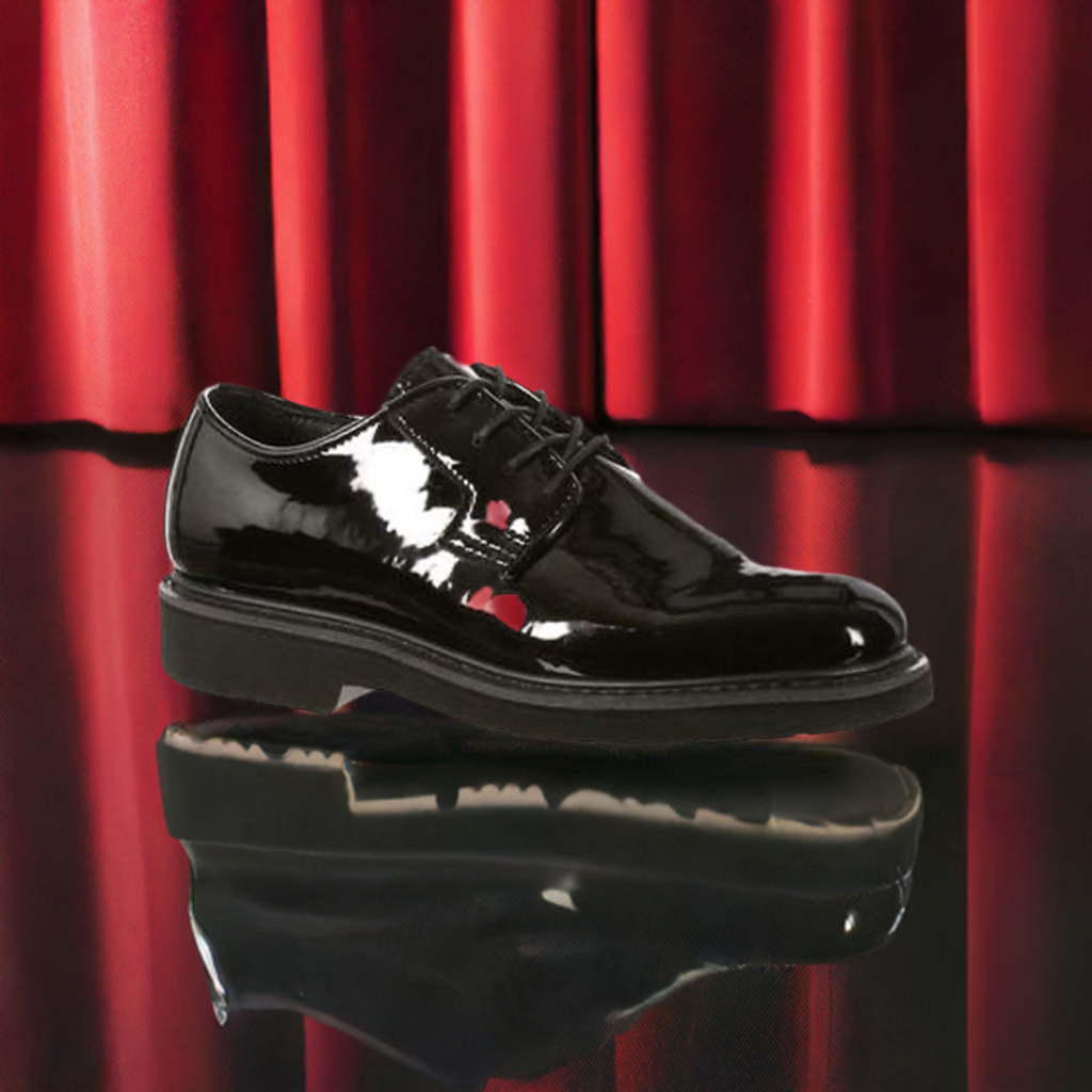 Shoes - Rocky International High-Gloss Dress Leather Oxford Shoe