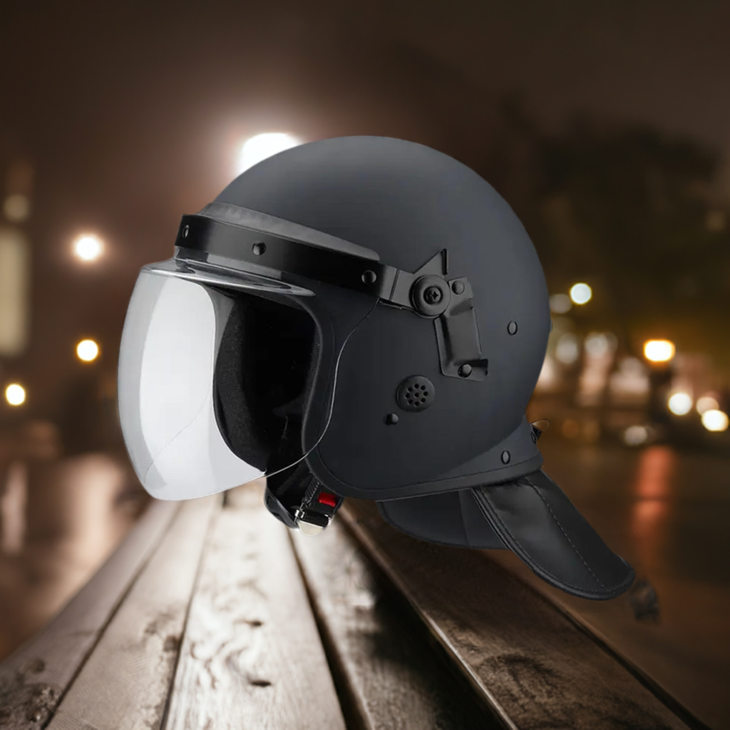 Riot Gear - Haven Gear Riot Helmet - Bubble Face Shield