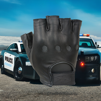 Damascus Premium Leather 1/2 Driving Gloves