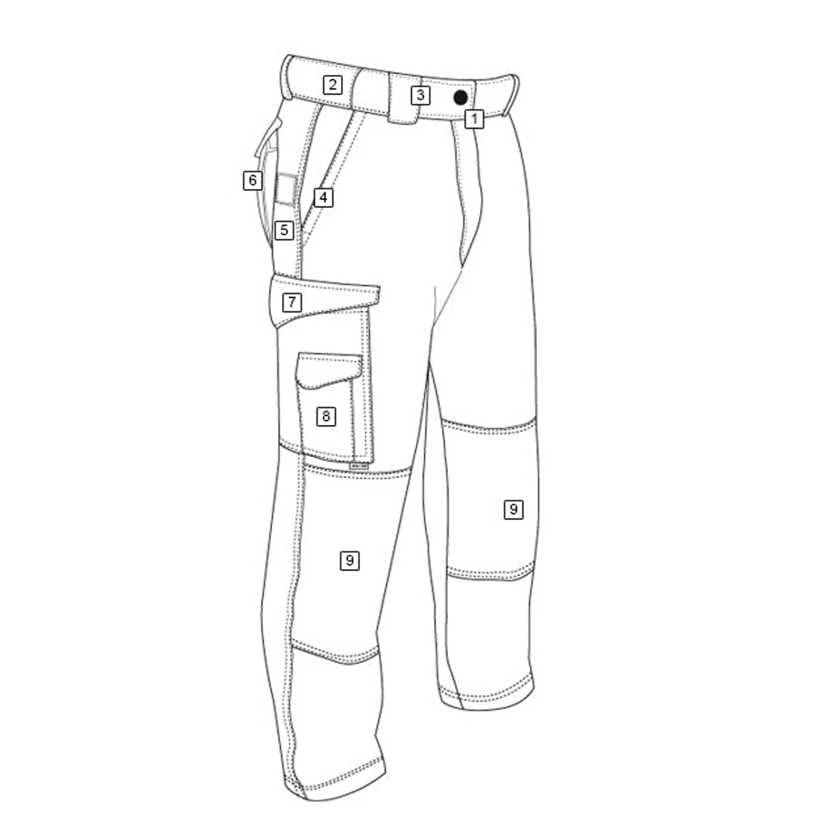 Tru-Spec 24-7 Series Mens Tactical Pants (Black)