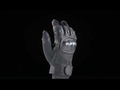 Rothco Fingerless Cut Resistant Carbon Hard Knuckle Gloves