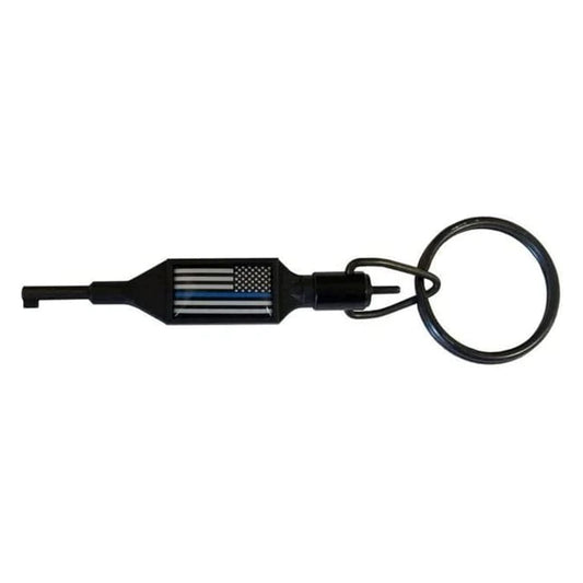 Zak Tool Swivel Key with Thin Blue Line Flag-Tac Essentials