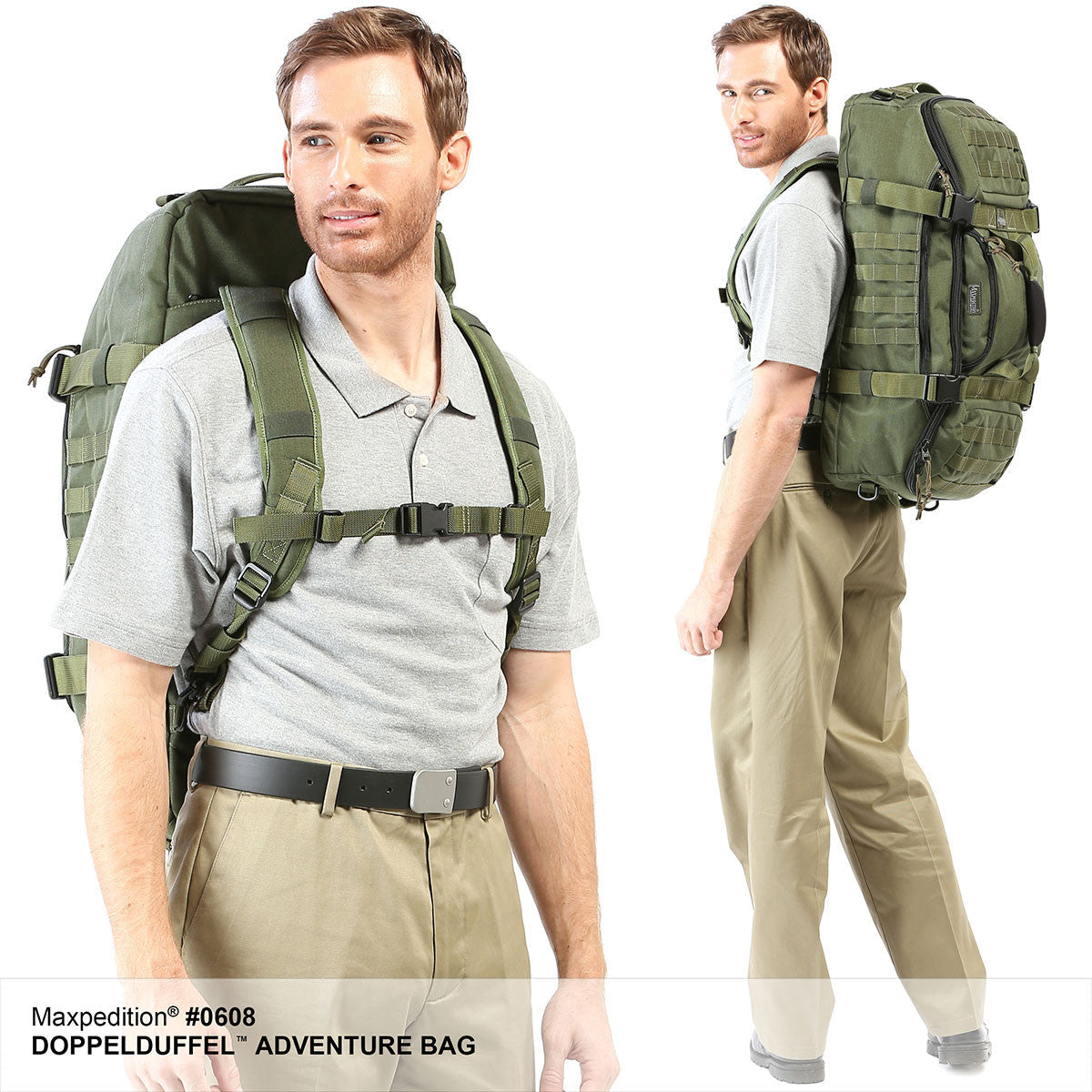Maxpedition Doppelduffel Adventure Bag-Tac Essentials