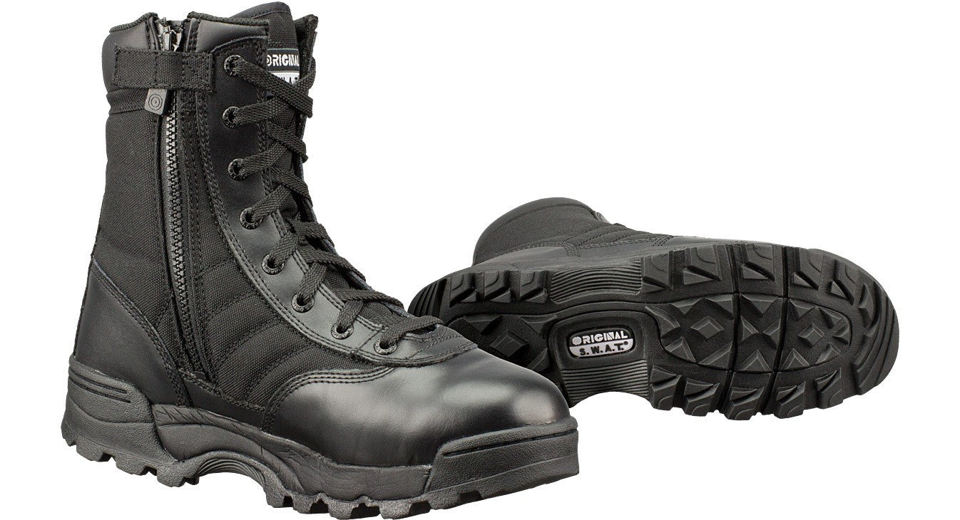 Original SWAT Classic 9 Black Side-Zip Boots-Tac Essentials