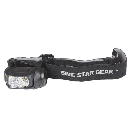 5ive Star Gear Multi Function Headlamp With Strobe-Tac Essentials