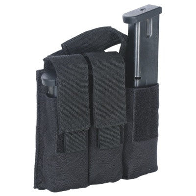 Voodoo Tactical Pistol Triple Mag Pouch-Tac Essentials