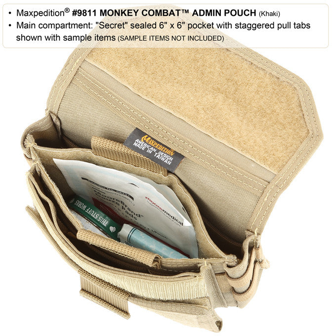 Maxpedition Monkey Combat Admin Pouch-Tac Essentials