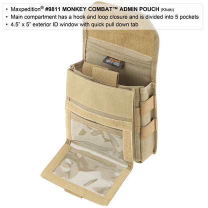 Maxpedition Monkey Combat Admin Pouch-Tac Essentials