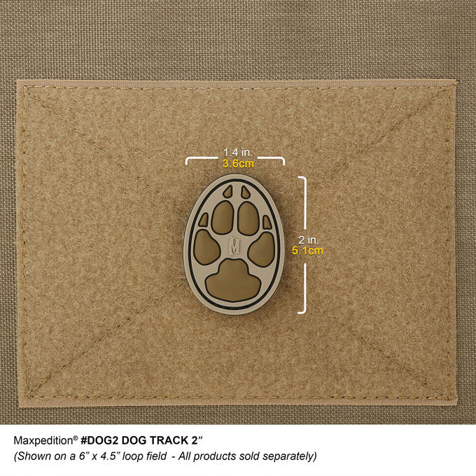 Maxpedition Dog Track 2" Morale Patch-Tac Essentials